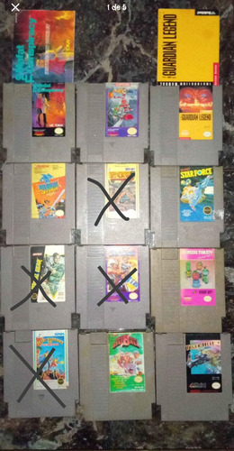 Vendo Variedad De Juegos Nes (Usado)