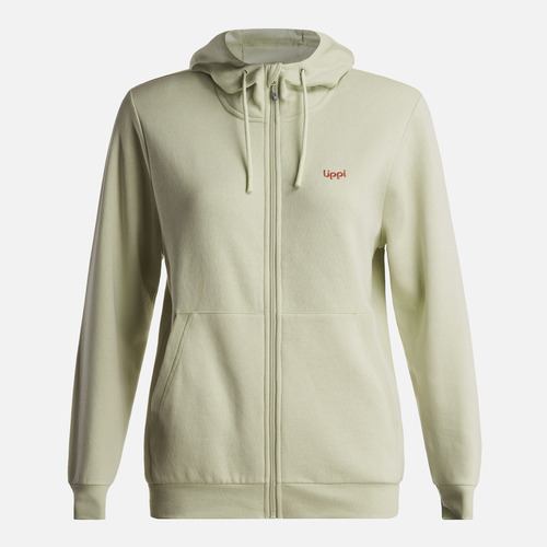 Poleron Mujer  Ulmo Full Zip Hoody Sweatshirt Menta Lippi