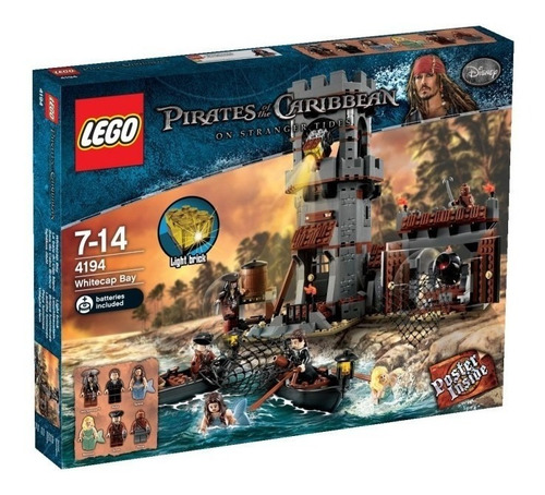 Todobloques Lego 4194 Piratas Del Caribe Whitecap Bay