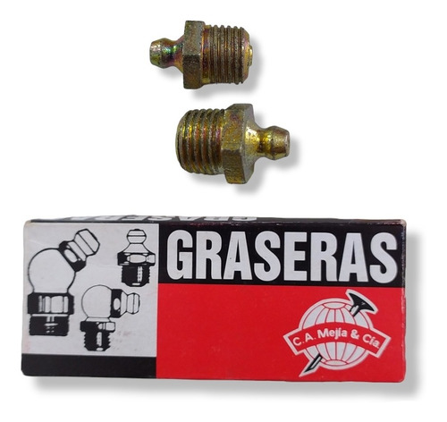 Grasera Recta 0.875 Pulgadas Rosca 1/4 Pulgadas - 18 Ptf 