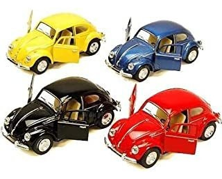 Juego De 4: 5 Classic 1967 Volkswagen Beetle Escala 1:3 Atc