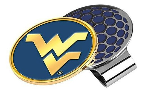 Ncaa West Virginia Mountaineers Marcador Sombrero Clip Con P