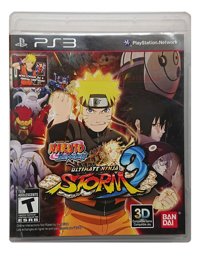 Naruto Shippuden Ultimate Ninja Storm 3 Playstation Ps3