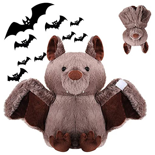 Cuddly 11 Inch Plush Bat Stuffed Animal Halloween Stuffed An