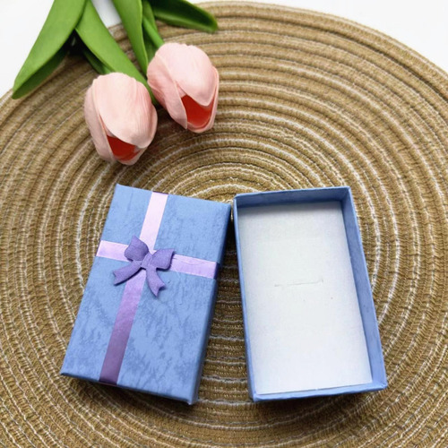 3 Caja De Regalo Para Joyería Caja De Cartón Para Joyería