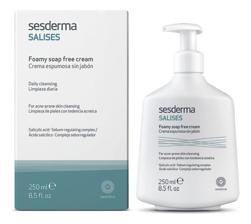 Salises Crema Espumosa Sin Jabón - Sesderma 250  Ml