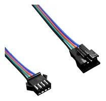 Comprar Cable Conector De Seguridad Led Rgb Macho Hembra 4 Pines