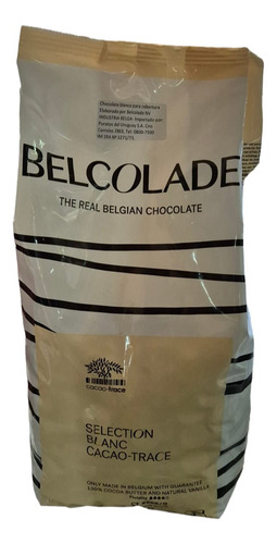 Chocolate Belcolade Blanco X 5 Kilos