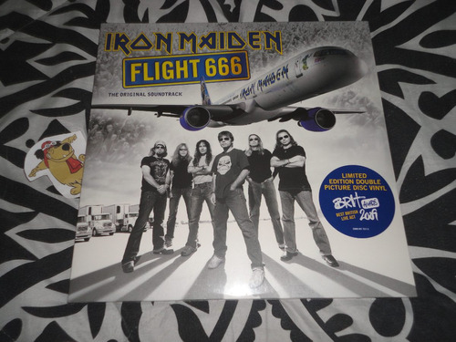 Iron Maiden -flight 666(vinilo)picture Edic.limitada,doble