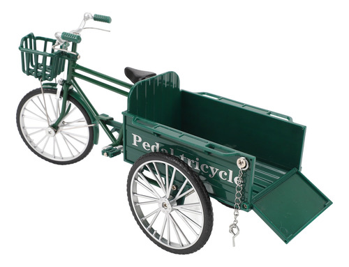 Modelo Vintage De Triciclo De Juguete De Aleación Retro De T