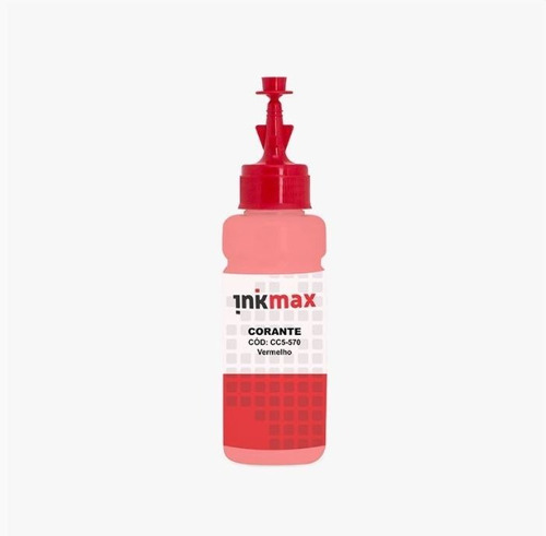 Refil De Tinta Inkmax Cc5 Compatível Canon Vermelho - 100 Ml