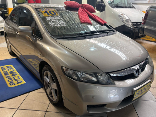 Honda Civic 2010 1.8 Flex LXS Completo Automático Dourado