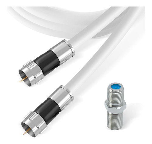 Barril Cople De Union Para Cable Coaxial Rg6 (4 Pzas)