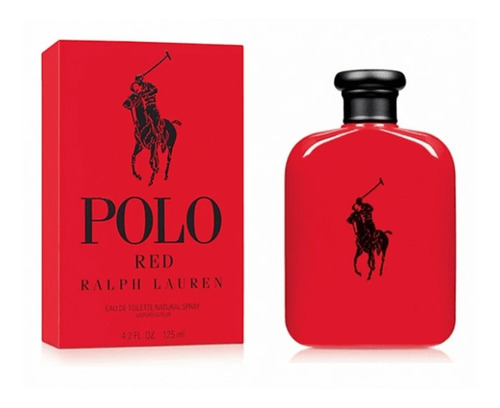 Perfume Ralph Lauren Polo Red Hombre Edt 125 Ml Sello Asimco