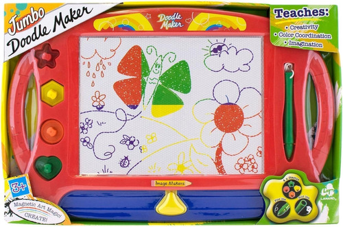 Pizarra Magica Magnetica Lanard Doodle Maker Sellos Color