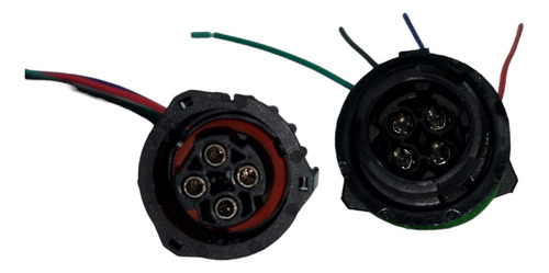 Enchufe Conector Macho Y Hembra De 4 Pin Para Camión Y Auto