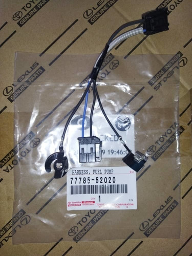 Cable Conector Bomba Gasolina Camry Previa Original 