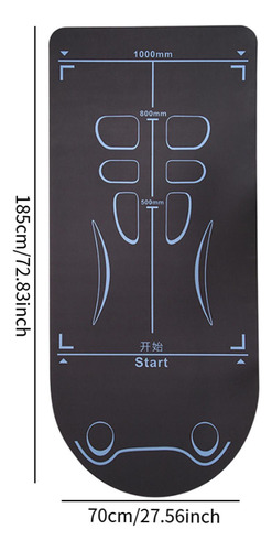 Colchoneta De Rueda De Rodillos Gimnasia 185cmx70cm