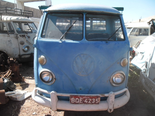 Vw Bus Kombi 74 Pick-up Para Restauro Dock 2016 C/ Motor