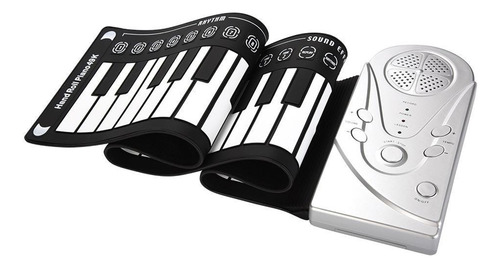 Piano Enrollable P De 49 Teclas - Teclado Suave Flexible