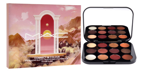 Paleta De Sombras De Ojos Mac Connect Palette-future Flame 1