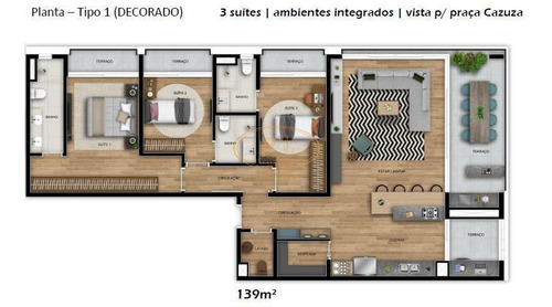 Apartamento Com 4 Dormitório(s) Localizado(a) No Bairro Vila Madalena Em São Paulo / São Paulo - 7060:912688