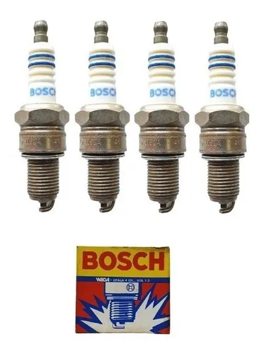 comprar Jogo Com 4 Velas De Ignição Bosch Super W8da Gol Álcool