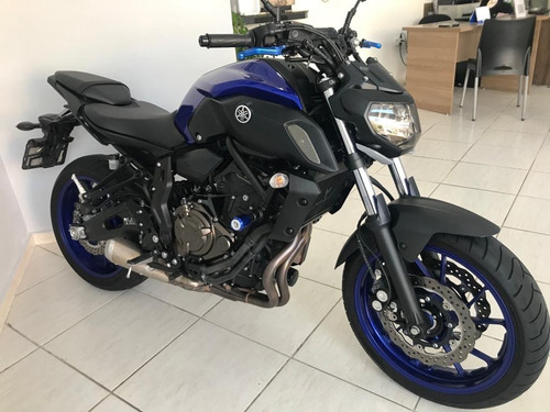 Imagem 6 de 8 de Yamaha Mt07 Com Freios Abs 2021 Azul