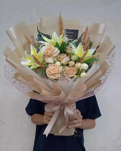 I Your Floral Bouquet Surtido De 100 Hojas De Papel Coreano