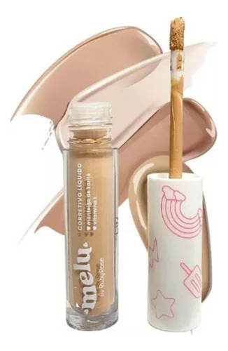 Corrector Ojeras Liquido Melu By Ruby Rose 4ml Rr-1800 Mc50