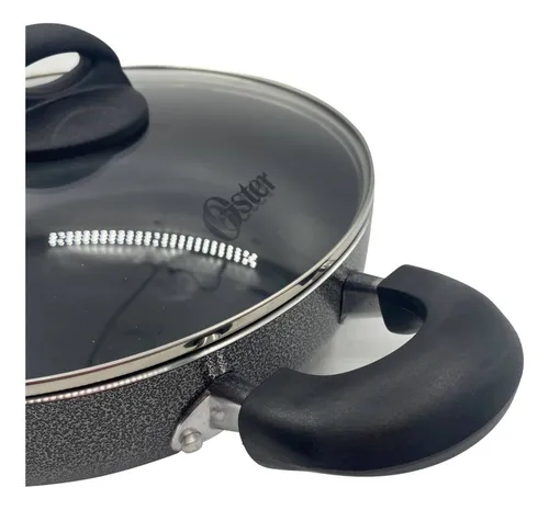 Sartén Wok Con Tapa Clairborne 27cm - 3.3l Aluminio Oster