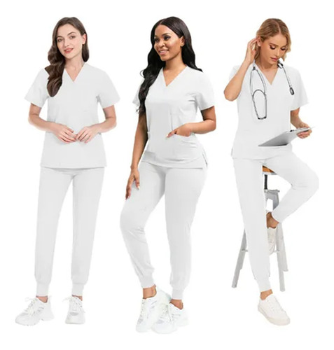 Jelrisofit Pijama Quirúrgica Scrub Jogger Uniforme Antifluid