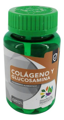 Colageno Y Glucosamina 60 Tabletas Sabor Sin Sabor