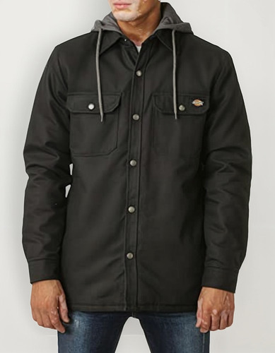 Dickies Chamarra De Forro Polar Con Capucha Para Hombre,
