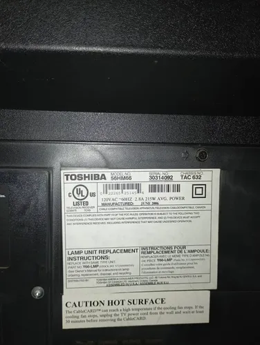 Televisor Toshiva Usado (Usado)