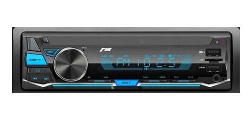 Imagem 1 de 1 de Som automotivo JR8 1010BT com USB, bluetooth e leitor de cartão SD