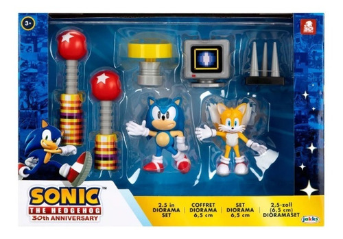 Sonic The Hedgehog Diorama Sonic Y Tails 30 Aniversario 2021