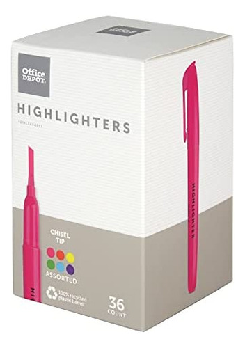 Punta Biselada Estilo Bolígrafo Marca Office Depot®, 100