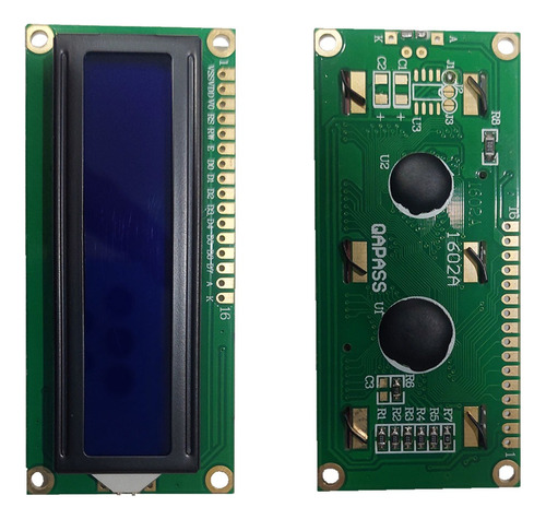 Pantalla Lcd 2x16 Azul Arduino 5vcc Display Lcd 2x16