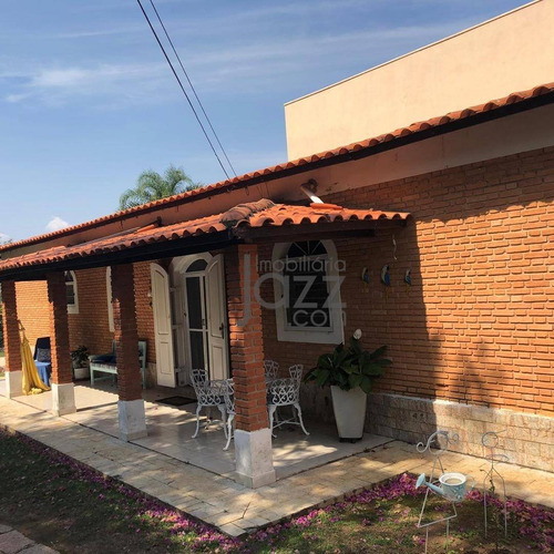 Chácara De 2500m2 Com 4 Suites À Venda Por R$ 1.700.000 - Vale Das Laranjeiras - Indaiatuba/sp - Ch0255