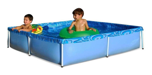 Piscina Com Armação 1.500 Litros 189 X 189 X 42 Cm Mor