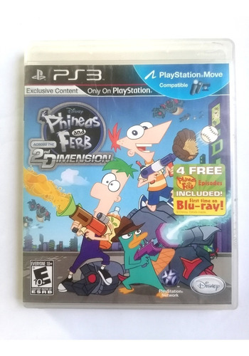 Phineas And Ferb Across The 2nd Dimension Ps3 (Reacondicionado)