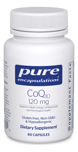Pure Encapsulations Coenzima Q10 120mg 60 Capsulas