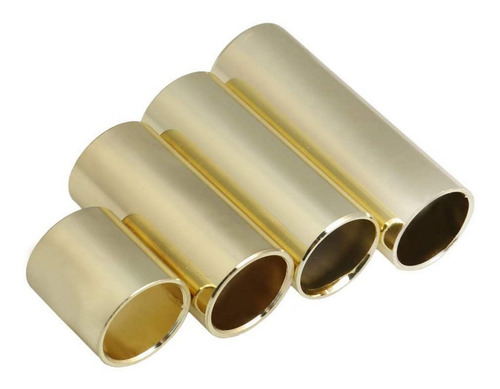 Slide Para Guitarra Acero Inoxidable 4pcs
