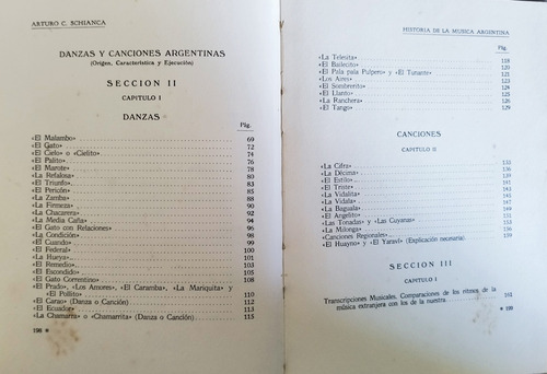 Historia De La Música Argentina - Arturo C. Schianca (Usado)