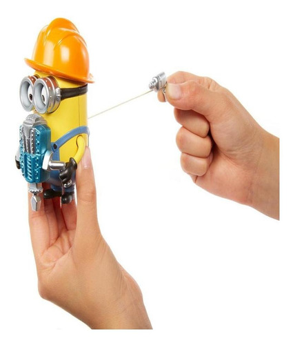 Imagem 3 de 5 de Minions - 11 Cm - Barulhentos E Bagunçeros - Dave - Mattel