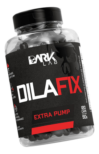 Vasodilatador Dilafix Extra Pump 120 cápsulas Dark Lab