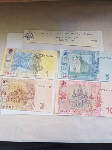 Billetes Ukraine 