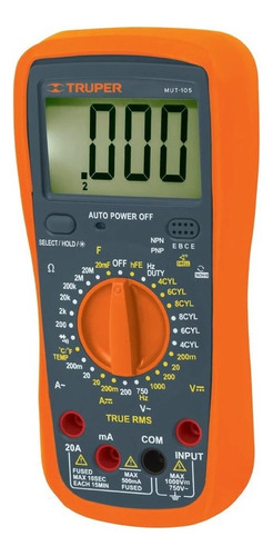 Multimetro Digital Automotriz 10403 Truper