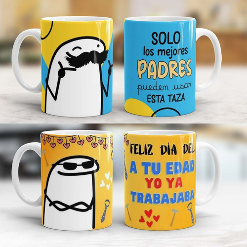 Imagen 2 de 10 de Tazas Dia De La Madre - Dia Del Padre Cumpleaños